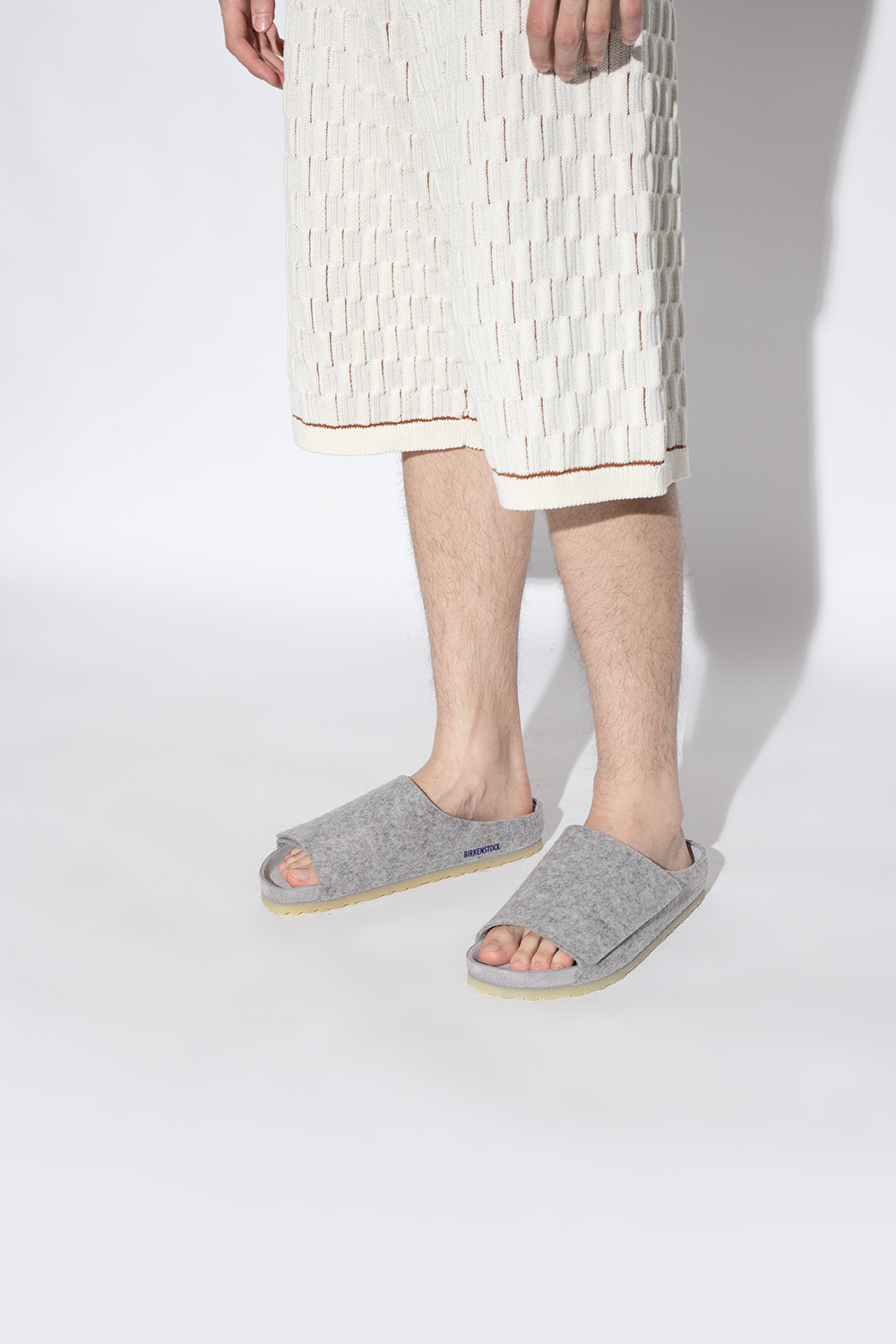 Birkenstock X Fear Of God Slide The Los Feliz Ciment En